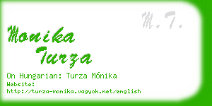 monika turza business card